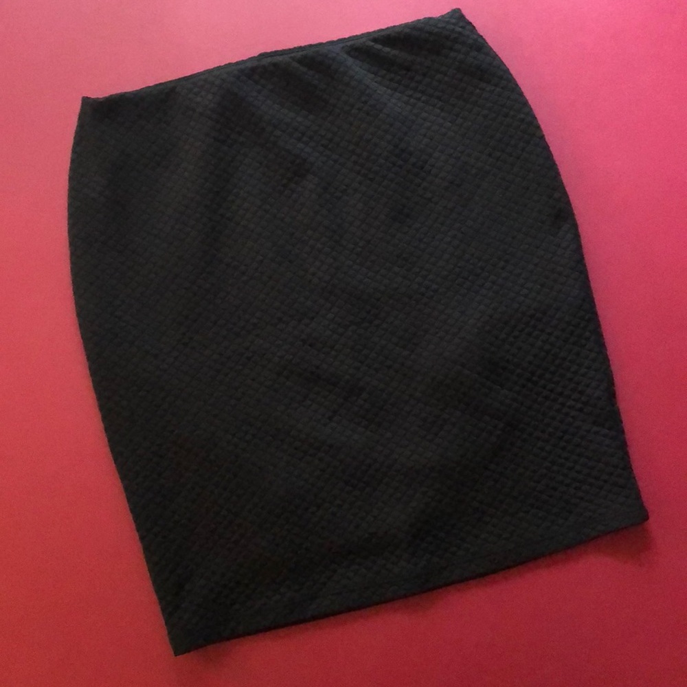 Textured Mini Skirt